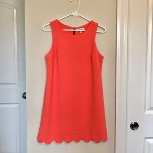 Scalloped Salmon Sundress